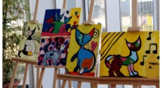 荃灣一線商場教育類集中地罕有靚裝修自動經營帶學生客底畫室生意轉讓